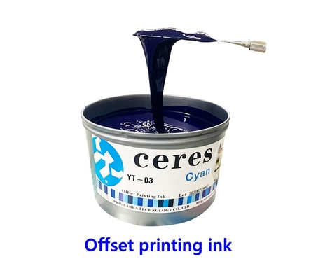 光沢度の高く速い乾燥のオフセット印刷 インクCMYKは溶媒によって基づく印刷インキを蝋布で包む