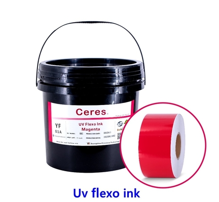 Flexo紫外線インクCMYKおよびラベルの印刷のためのPanton色