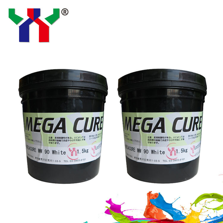 オフセット ホワイト カラー インク 1kg 缶 Uv 固化 印刷 インク Msds NW90 快乾