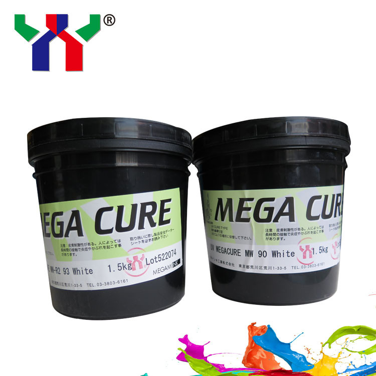 オフセット ホワイト カラー インク 1kg 缶 Uv 固化 印刷 インク Msds NW90 快乾