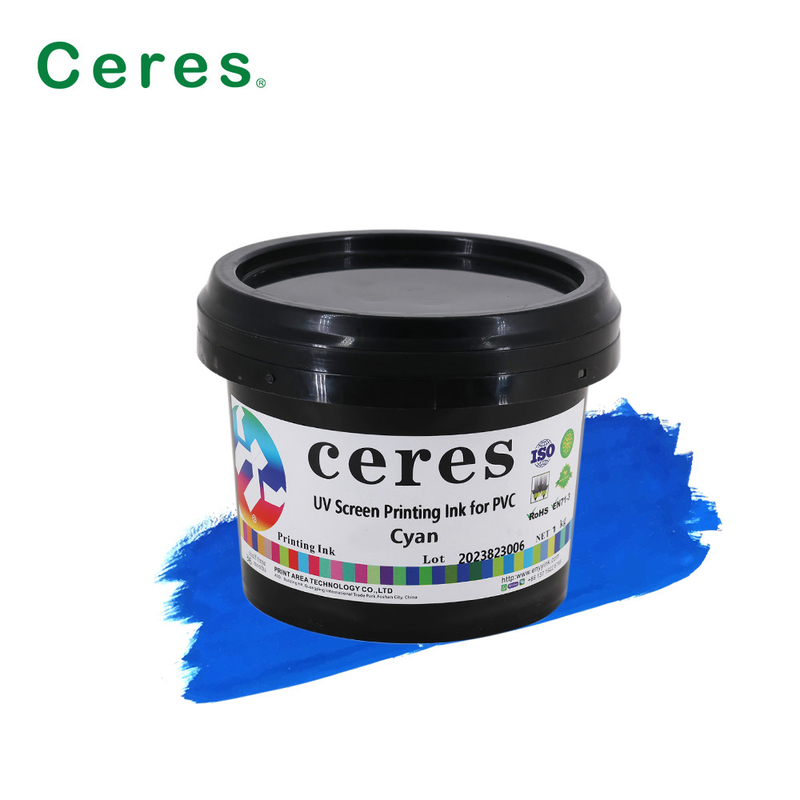 CMYKプラスチック ガラスPPのPEペットLDPEのHDPEのための紫外線スクリーンの印刷インキ