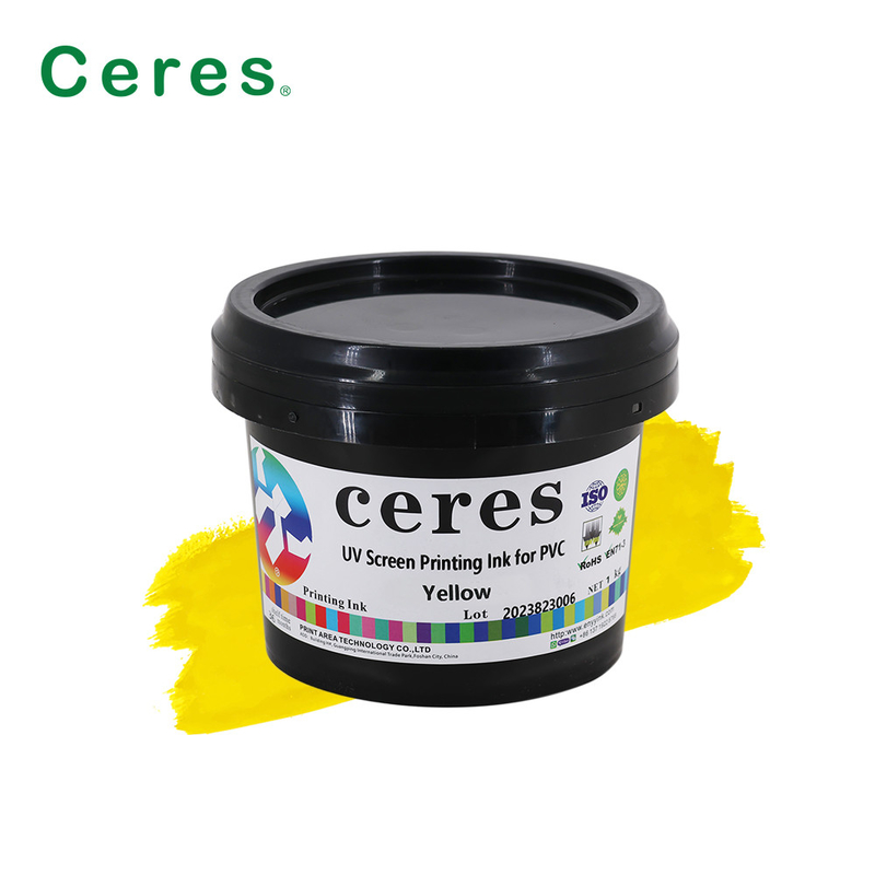 CMYKプラスチック ガラスPPのPEペットLDPEのHDPEのための紫外線スクリーンの印刷インキ