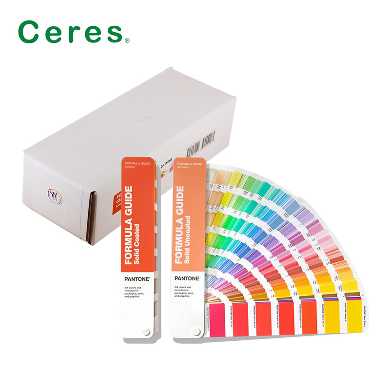 GP1601B Pantone Formula Guide Coated Uncoated 2390 Colors 2 Pcs Set