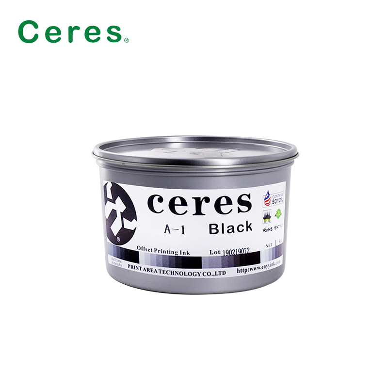 セレスA-1 無毒 高光沢 2年保存可能 大豆油オフセット印刷インキ CMYKカラー用