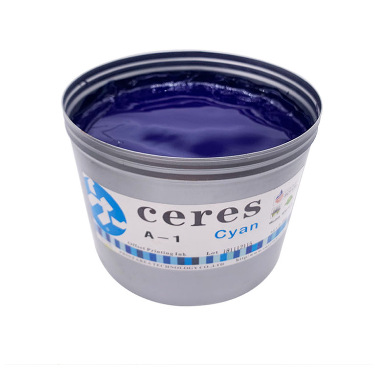 高光沢 高色密度 ソーヤオフセット印刷インク 24ヶ月保証