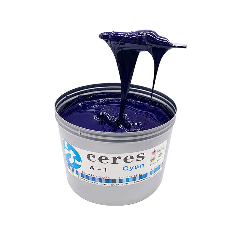 高光沢 高色密度 ソーヤオフセット印刷インク 24ヶ月保証