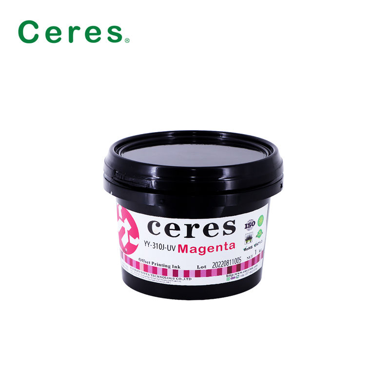 高級 印刷 に 24 か月 の 保証 を 付与 する 経済的 で 効率 的 な UV オフセット インク