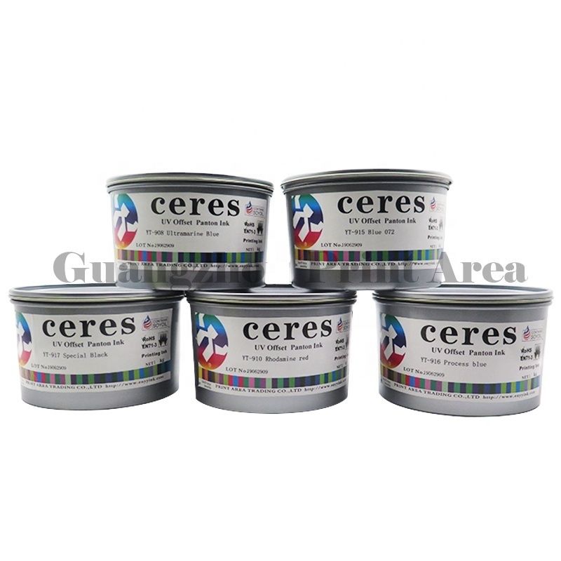 YT-910 UV オフセットインク 24ヶ月保証 100% 安全でパッケージ印刷にテスト