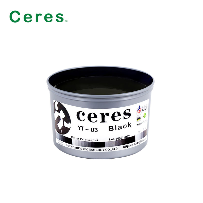 Ceres YT-03 CMYK印刷用 乾燥速さ 環境に優しい 高光沢 ソーヤ オフセット インク