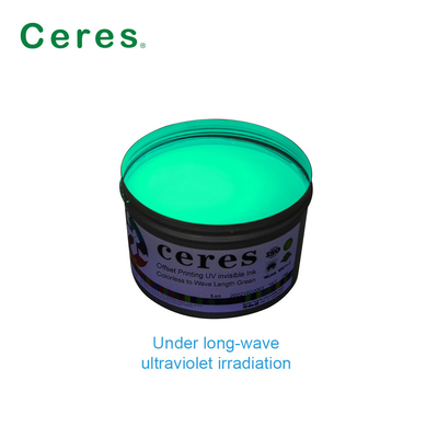 800nm Ceres UV インク 無色から緑まで